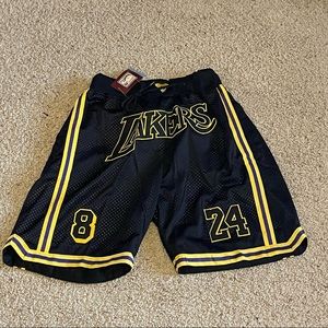 LA Lakers Kobe #8/24 Shorts